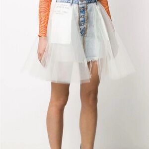 BEN TAVERNITI™M UNRAVEL PROJECT tutu denim skirt 27